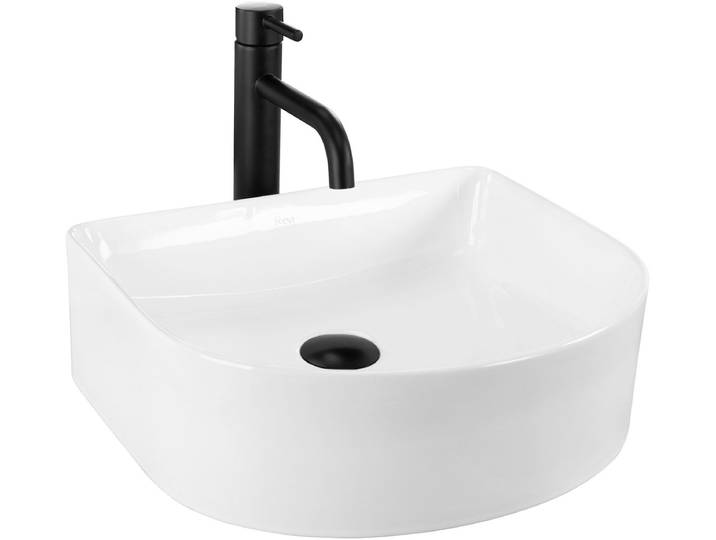 Rea Clara Opzetwastafel Wit 45X45X14Cm