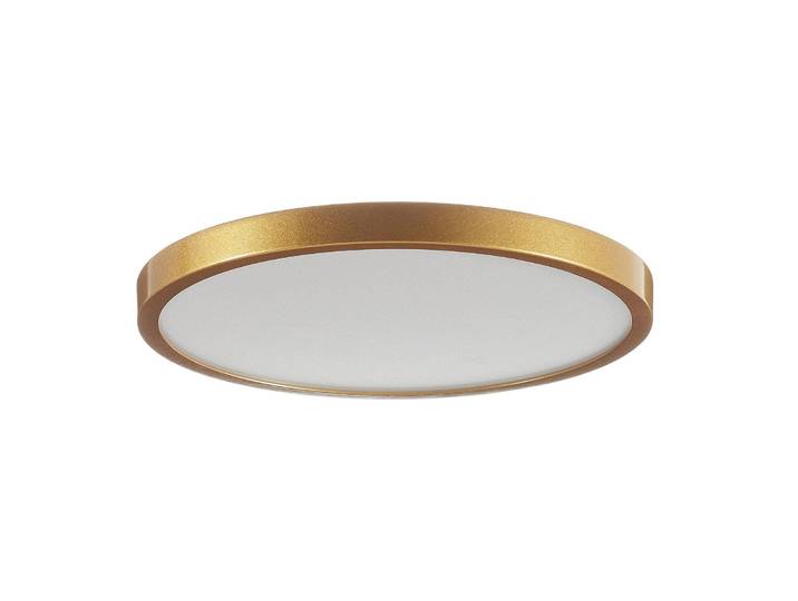 ORION LED Deckenlampe Vika, messing / gold, für Wohn- / Esszimmer, Aluminium, Modern, LED Deckenleuchte