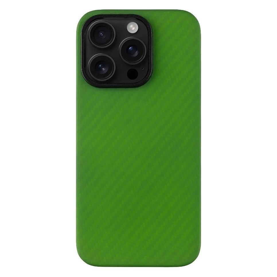 Tactical MagForce Aramid-Schutzhülle für Apple iPhone 16 Pro, Grün (Kröte) (Apple iPhone 16 Pro) (57983126541)