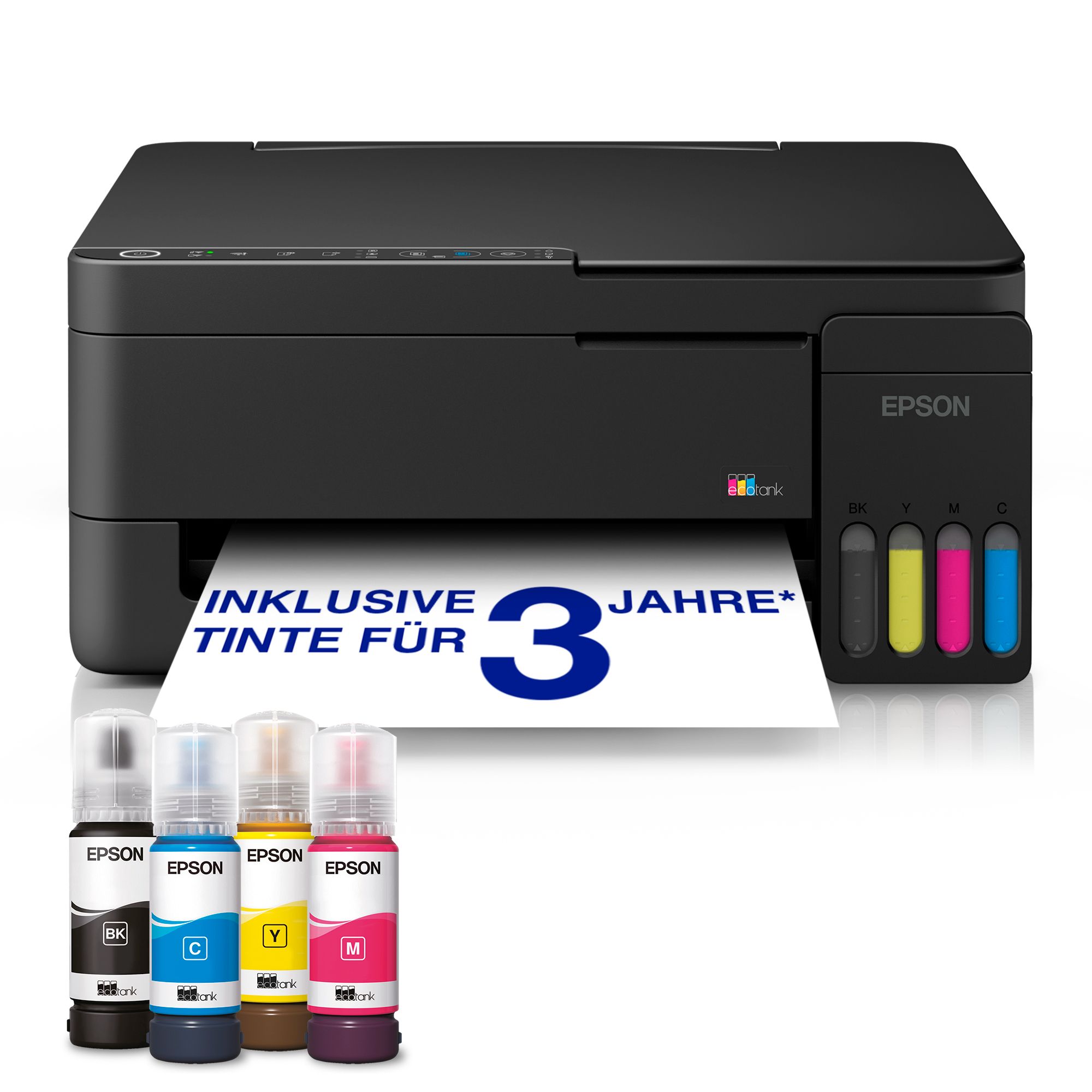 Epson EcoTank ET-2914 All in One A4 Tintenstrahl Drucker 5760 x 1440 DPI jetzt inkl. SPARFESTIVAL-Bonus* C11CL62407
