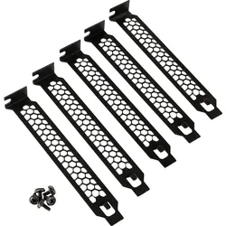 KOLINK 05105 - Kolink PCI Slotblenden - 5 Stück, schwarz