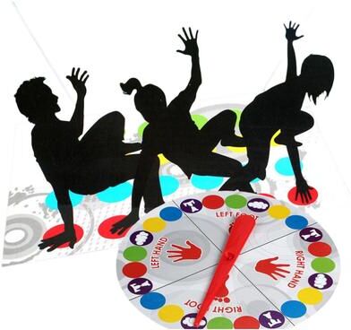 DynamicDeals Family Twist Challenge Mat Game For Kids And Adults Indoor Party Fun Family Twist Challenge Mat Game For Kids And Adults Indoor Party Fun