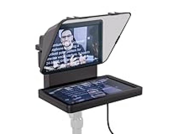 Elgato Prompter – Téléprompteur avec écran intégré YouTube, Twitch, Zoom, MS Teams, compatible DSLR/webcam/smartphone, glisser-déposer, Mac/PC et Stream Deck