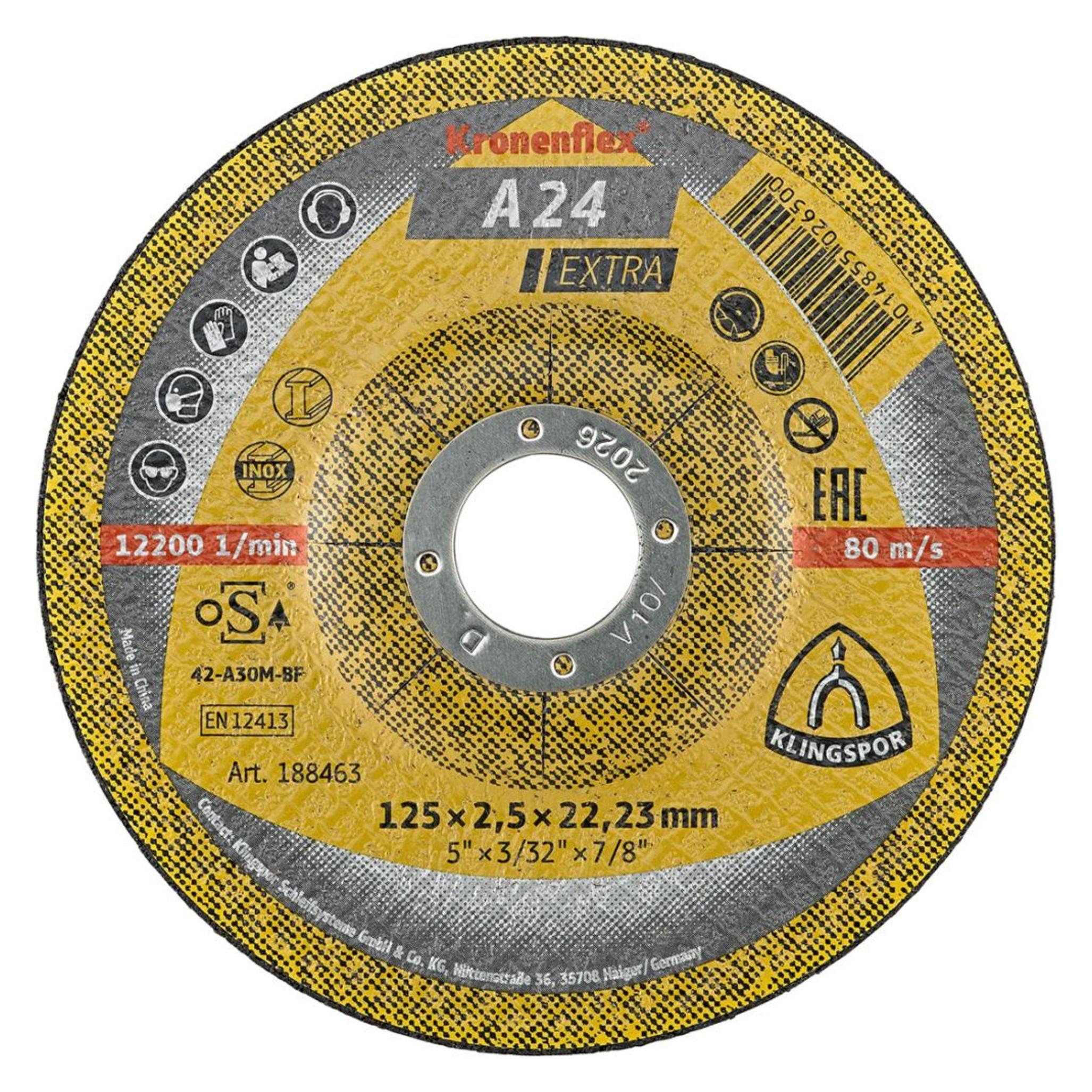 Magni Trennscheibe A46TZ X-LOCK 115x1,6mm gera. Klingspor (229127)