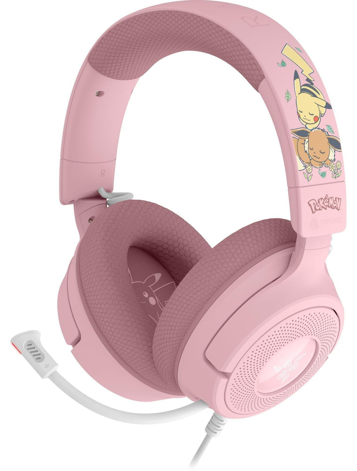 Razer Kraken V4 X Gaming Hoofdtelefoon Pikachu & Eevee Editie - Roze