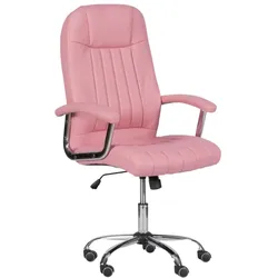 Carmen 6181 Chefsessel mit Kunstleder – Rosa
