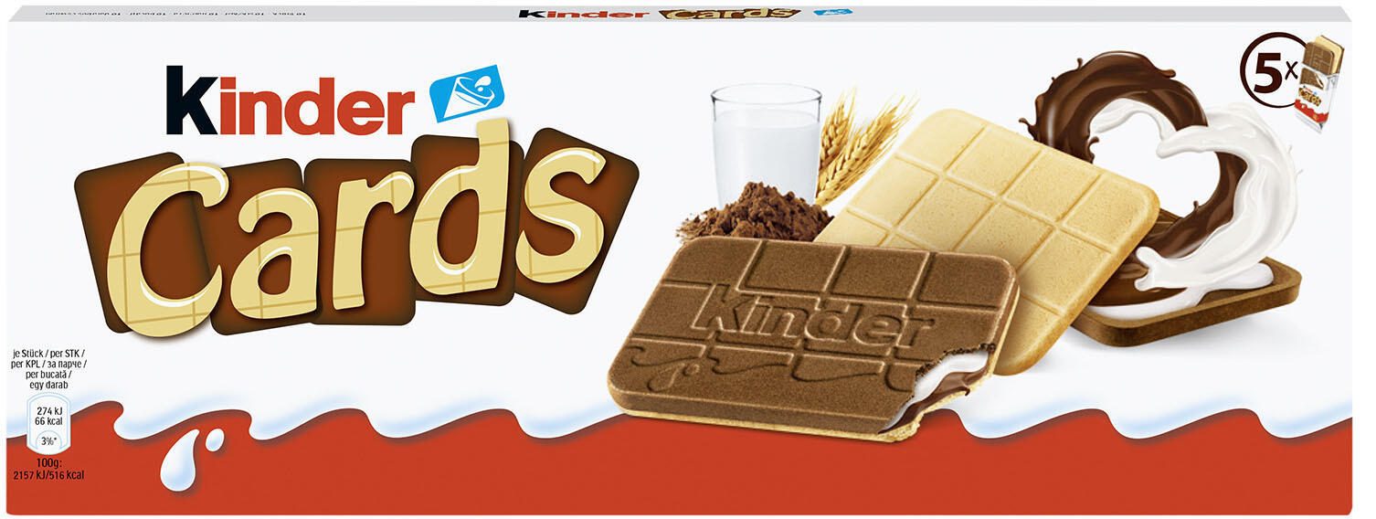 kinder Cards Kekse 6584