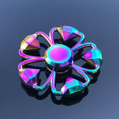 Uplifted Finds Rainbow Metal Fidget Spinner Colorful High Speed Hand Toy i