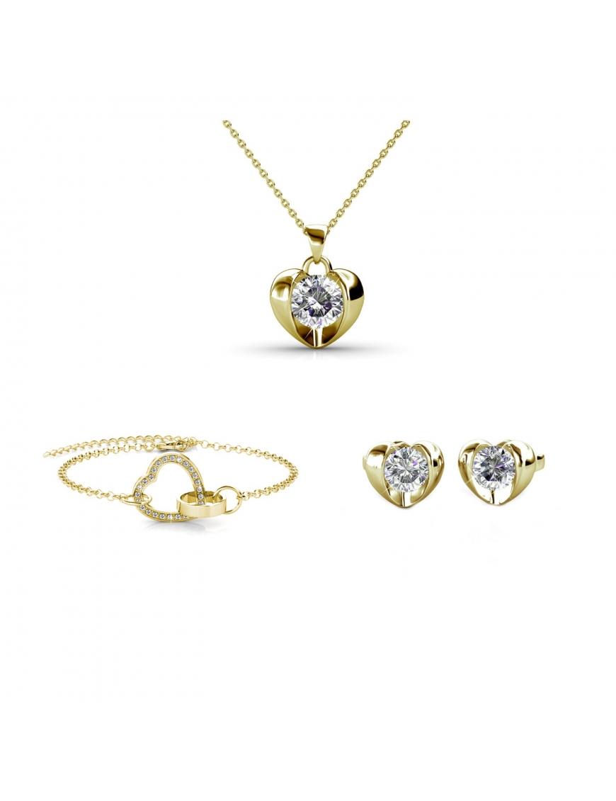 Simply Love Locked Heart voor boomset - Kristal