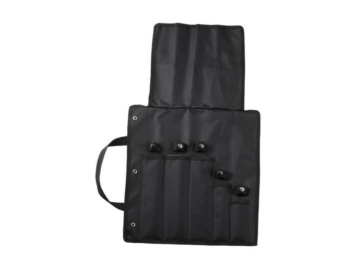Dorre Kadi mallette à couteaux Nylon noir, 5 compartiments pour couteaux