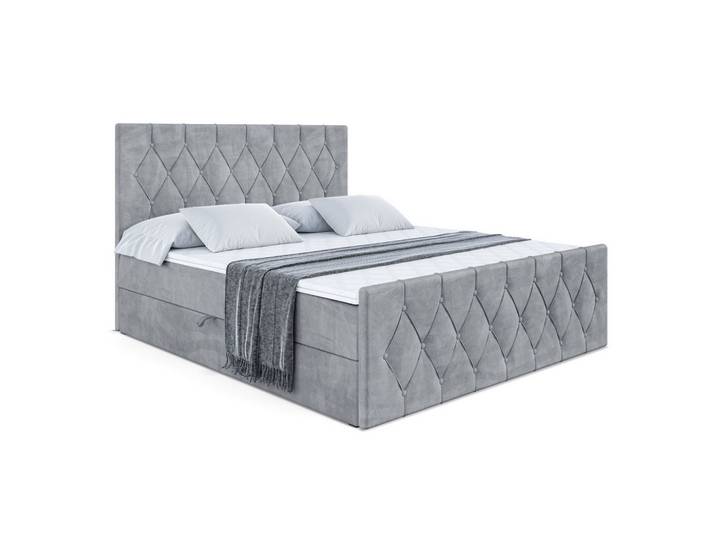 BOXBETT VELANTO-Z - 120 x 200 - H4 - Grau