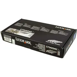 Lexmark, Toner, C734x24g (BK, C, M, Y)