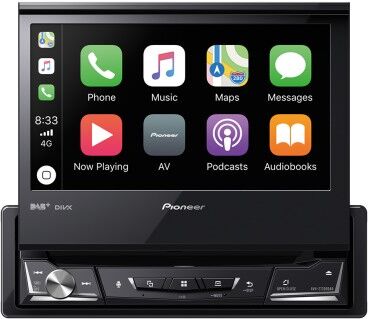 Pioneer AVH-Z7200DAB Ricevitore multimediale per auto Nero Bluetooth (1025922)