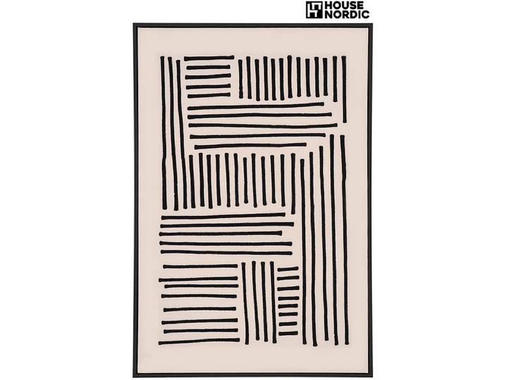 Leinwand bedruckt LIPARI 1 Stück beige 100x140x3cm