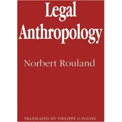 Legal Anthropology, Fachbücher von Norbert Rouland