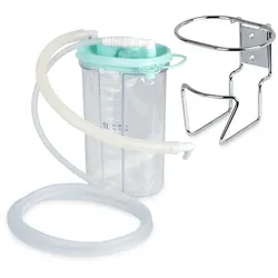 Umrüstsatz Einwegbehältersystem Serres  für ACCUVAC Rescue und Basic, 1000 ml