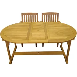 Sedex SEDEX Gartengruppe Liberia oval mit 6 King Sesseln – Eukalyptus FSC®