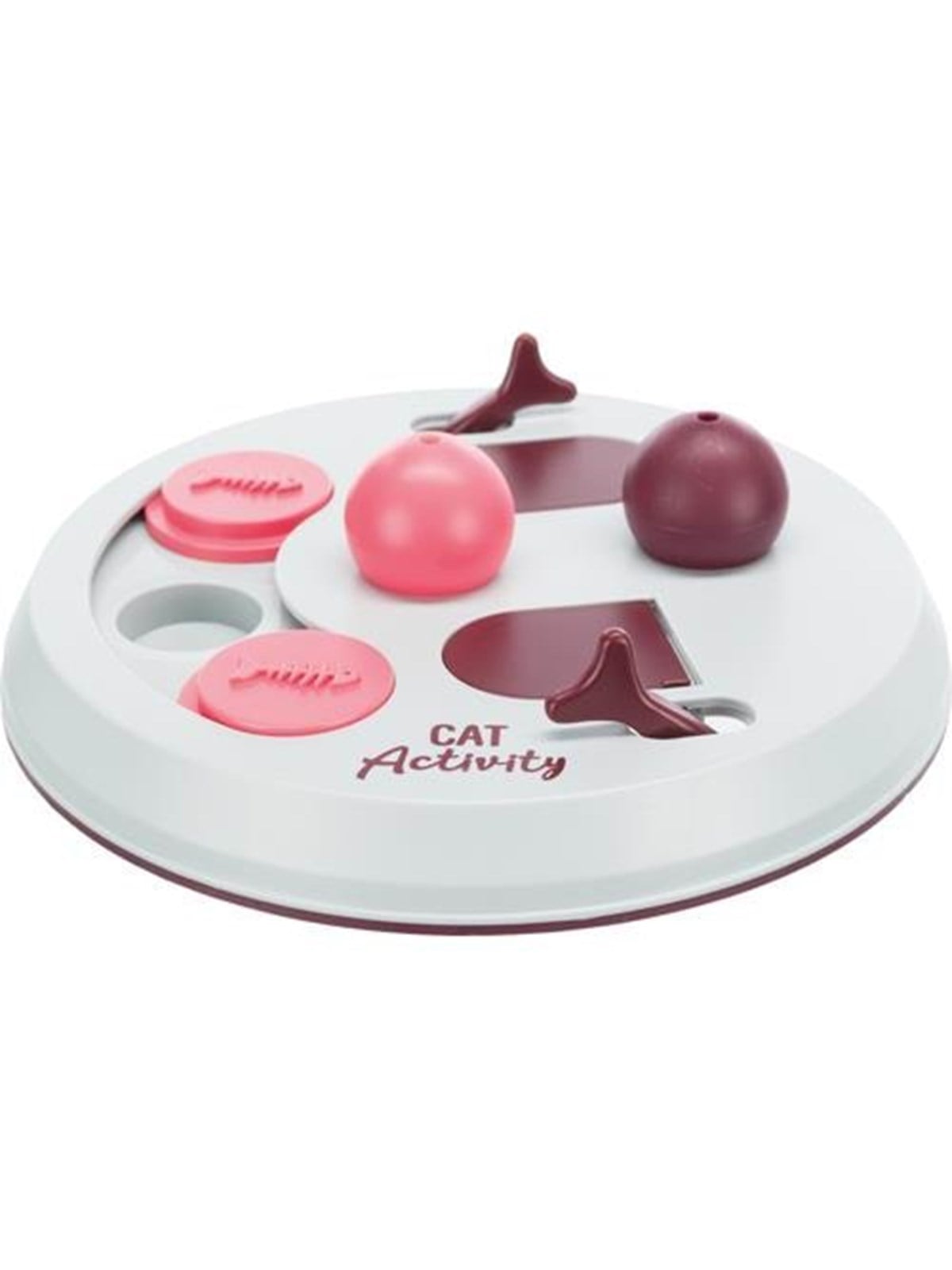 Trixie Flip Board Katzenspiel rosa/lila/hellgrau