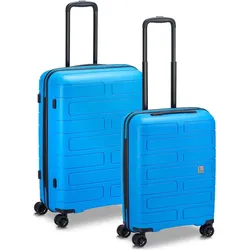 Modo by Roncato Supernova 2.0 4 Rollen Kofferset 2-teilig, Koffer, Blau