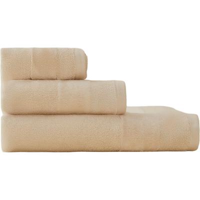 Gästehandtuch EGERIA "Fresh", beige (ivory), B:30cm L:50cm, Frottier, Baumwolle, Handtücher, 30x50 cm