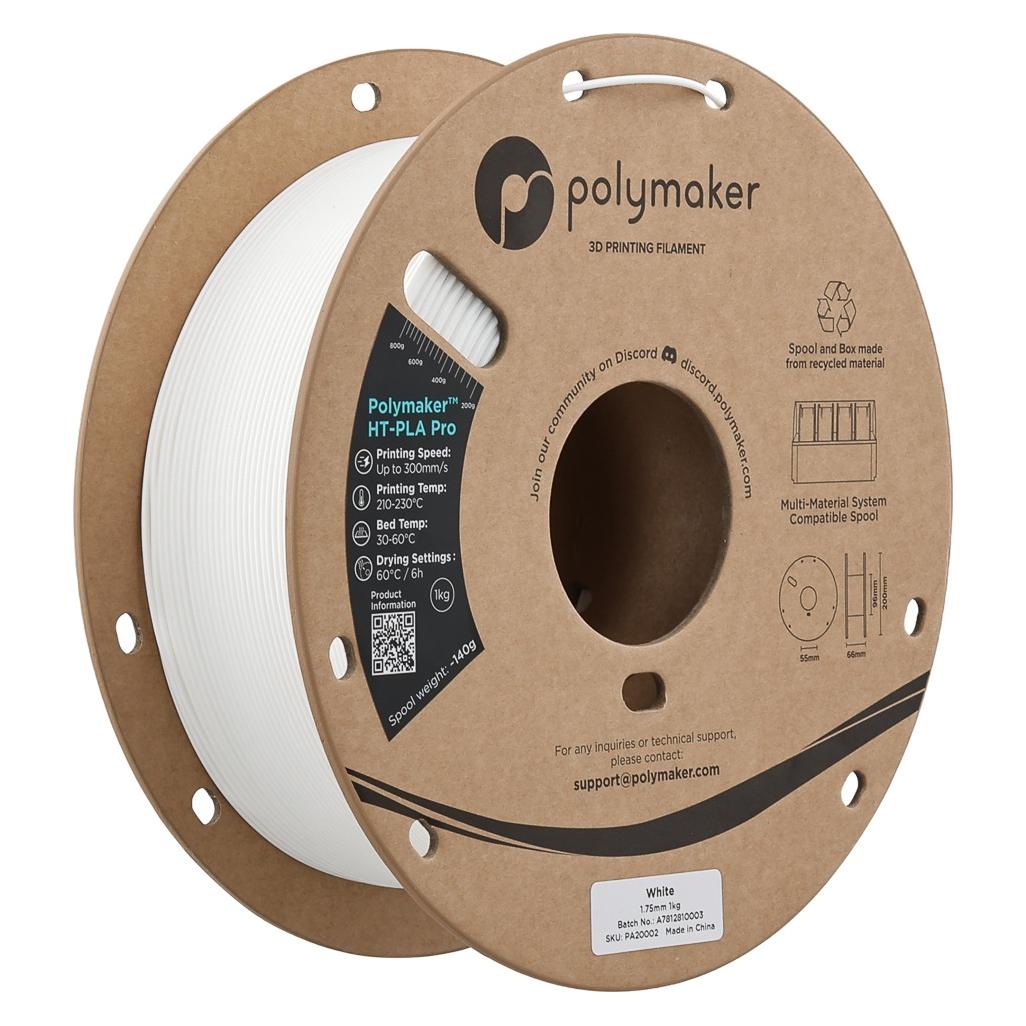 Polymaker HT-PLA-PRO WHITE 1kg (PLA, 1000 g) (PA20002)