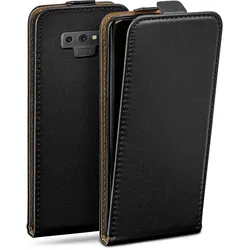 moex Flip Case Samsung Galaxy Note 9 Klapphülle Leder Optik