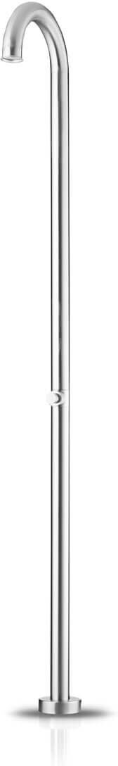 JEE-O original shower push freistehende Dusche, edelstahl gebürstet, 100-6500 100-6500