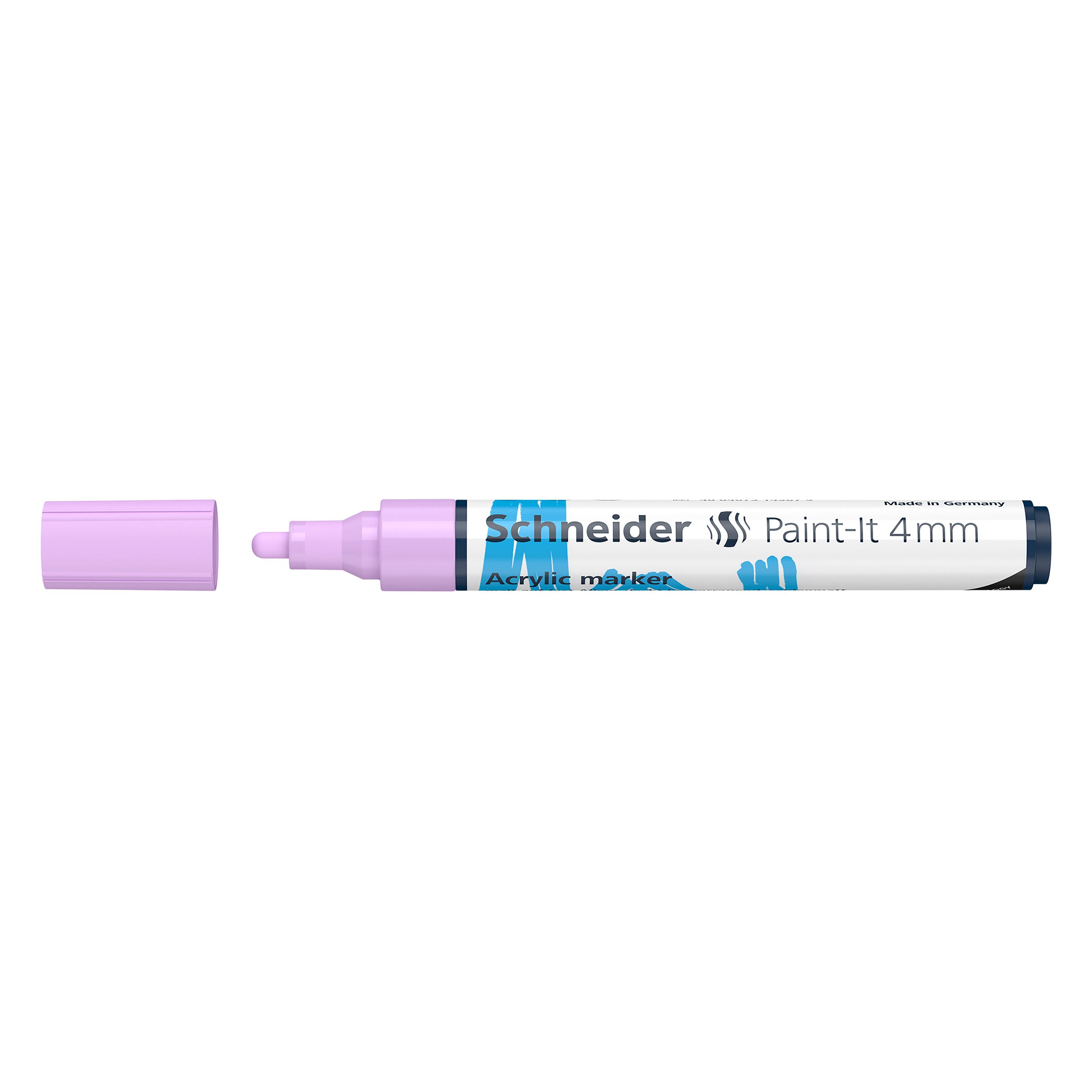 Schneider Acrylmarker Paint-It 320 4mm pastell lila (1x) (120228)