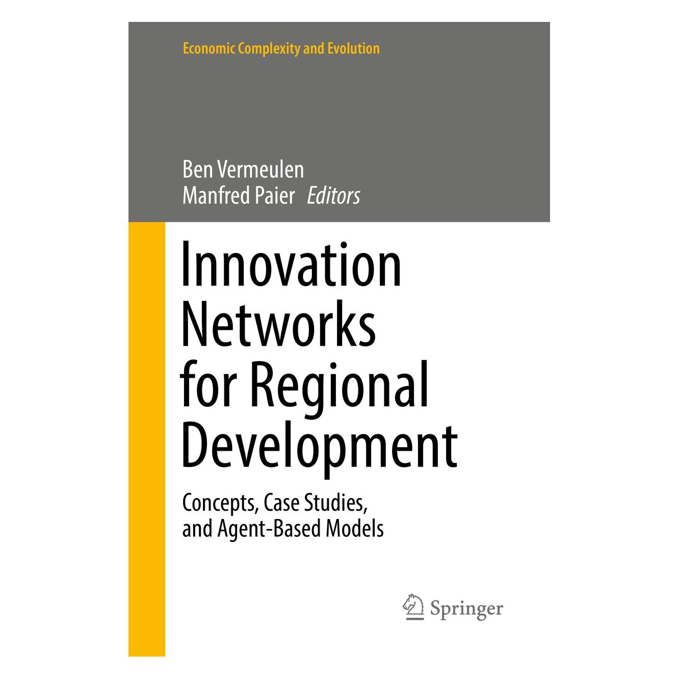 Springer Innovation Networks for Regional Develo (9783319439396)