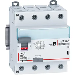 Legrand, Schutzschalter, DX3 Fehlerstromschutzschalter 40A