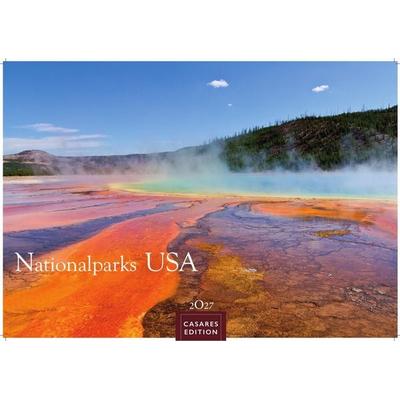 Nationalparks USA Kalender 2027 – Wandkalender | Fotokalender Nordamerika 24x35cm – Faszinierende Naturmotive aus Amerikas Parks, ideal als Deko &