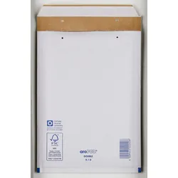 aroFOL® DOUBLE 4/D Luftpolstertaschen für DIN B5 grauweiß