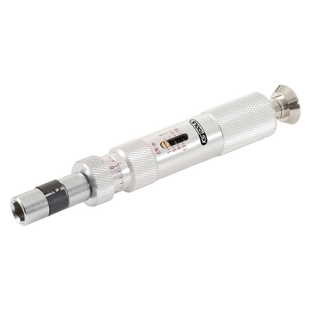 KS Tools 1/4" ESD-Drehmomentschraubendreher Mikrometerskala, Skale (mech.), 2-30 cNm (1/4", 2 - 30 Nm) (516.3215)