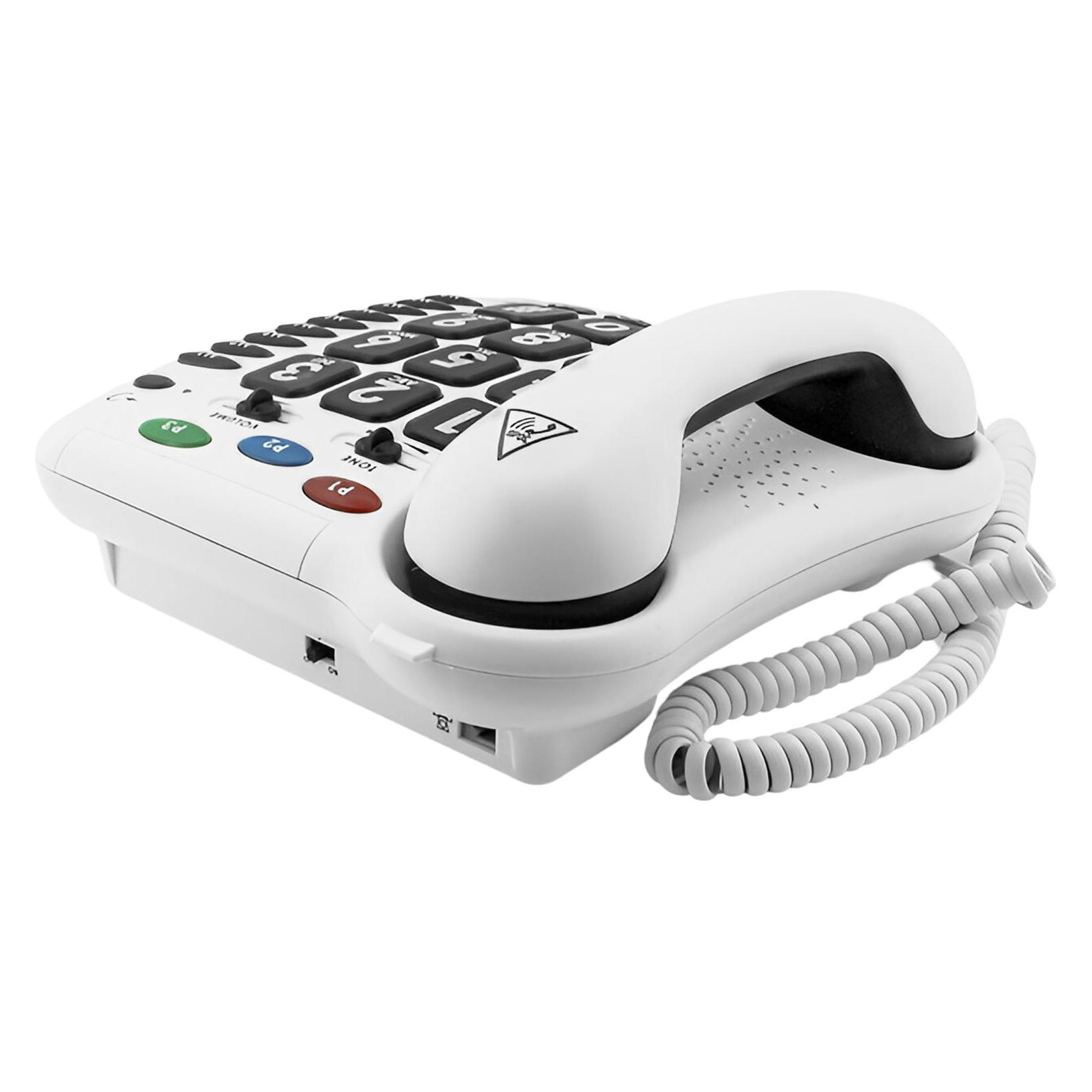 Geemarc CL100 Schwerhörigentelefon (CL100V2_WH_IF)