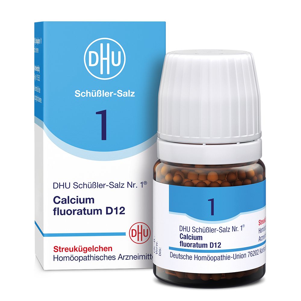 Biochemie DHU 1 Calcium fluoratum D 12 Globuli 10 g