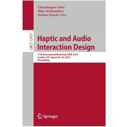 Haptic and Audio Interaction Design, Fachbücher