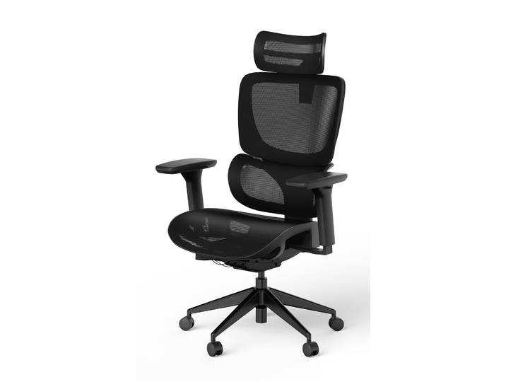 Bürodrehstuhl SENTA FX Mesh Hoch Schwarz Schwarz