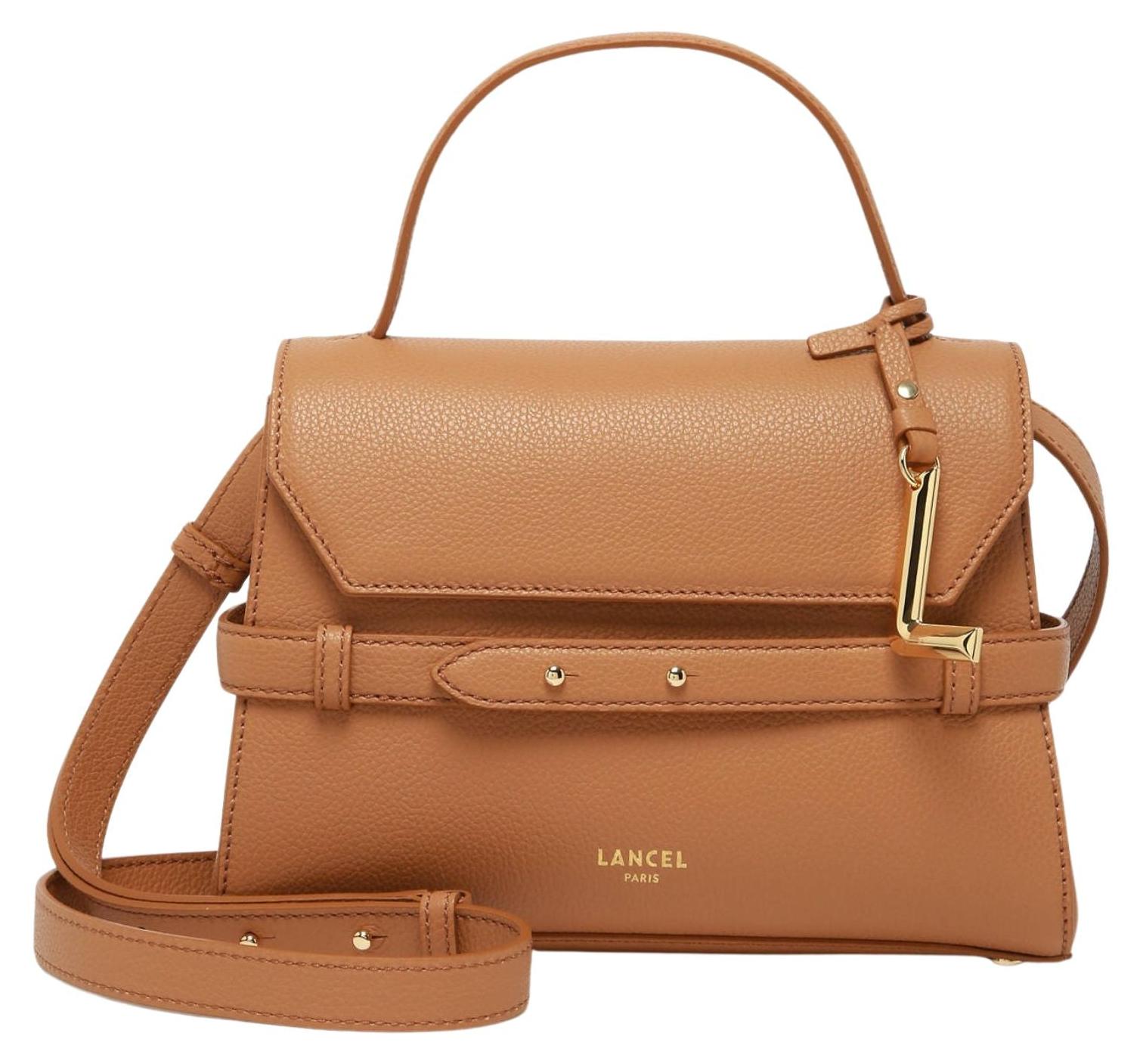 Lancel Faubourg Handtasche aus Kamel-Leder