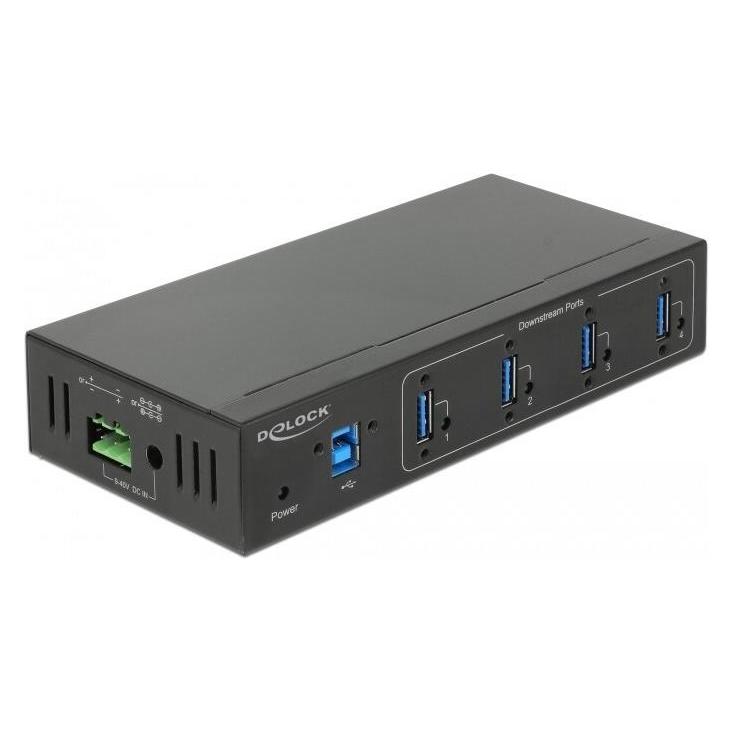 Delock USB 3 Hub 4-Port USB Typ-A (USB-B, 4 Ports) (63309)