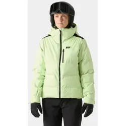Helly Hansen für Damen. 66044 Kvitfjell Race Puffy Ski Jacke grün (L), Lässig, Polyester, Schnee, Draußen