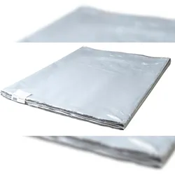 Pronappe 821261I Packung mit 200 Papiertischdecken, auf Format gefaltet, in Folie eingeschweißt - Format 80x120cm - Weiß