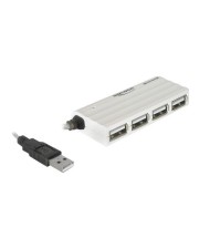 Delock USB 2.0 Hub 4 x Hi-Speed USB Desktop (87445)