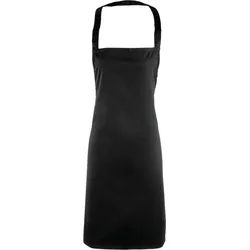 Premier Workwear Essential Bib Apron Latzschürze PR165 black 67 x 78 cm