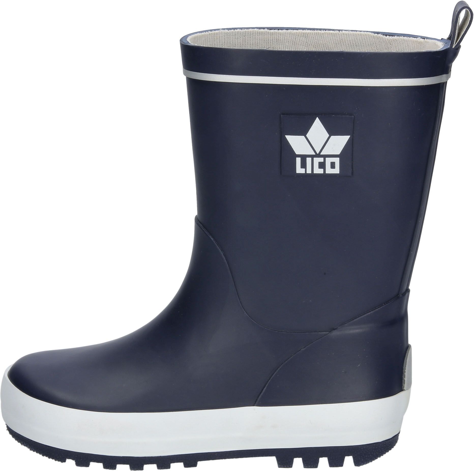 Gummistiefel LICO "Stiefel Samira", Jungen, Gr. 25, blau, Gummi, Schuhe Gummistiefel blau 25