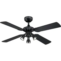 Deckenventilator Princess Euro Metal 105 cm mit Leuchte