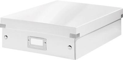 LEITZ® Organisationsbox Click + Store, mittel, weiß