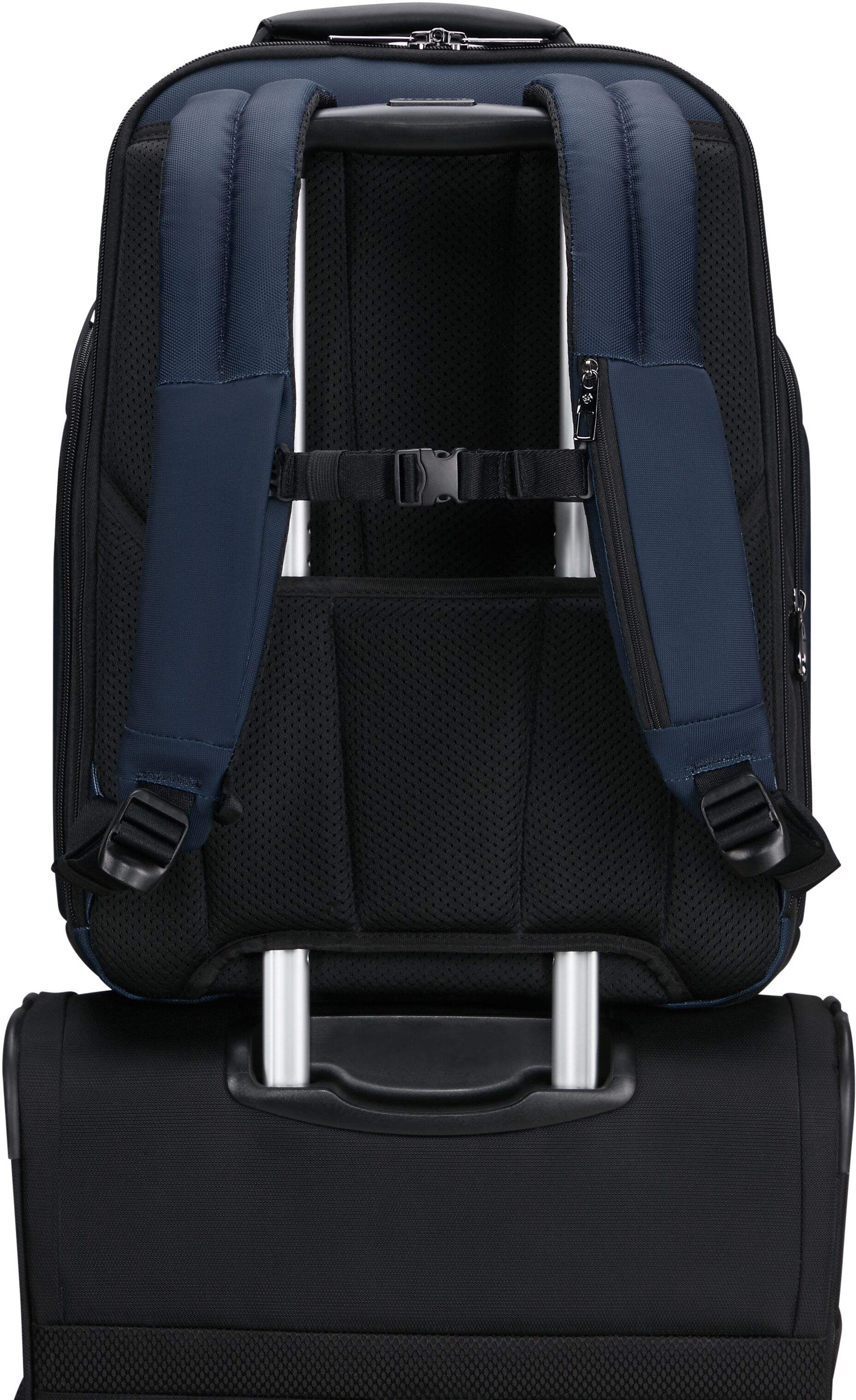 Reiserucksack SAMSONITE "SPECTROLITE 4.0", Gr. B/H/T: 36cm x 45cm x 20cm, blau, Polyester, Rucksäcke Reiserucksack, Geschäftsrucksack, Businessrucksack mit viel Stauraum