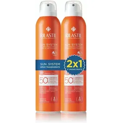 Rilastil, Sonnencreme, Sun System Transparent Spray Wet Skinspf 50 2x200ml (SPF 50+, 200 ml)