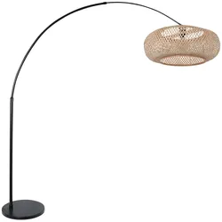 Bogenstehlampe Stehlampe Standleuchte Leselampe Wohnzimmerlampe H 210 cm