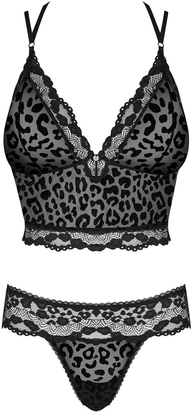 Obsessive Giully top & panties noir